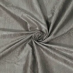 cortina Grey Traditional Polyester 9 Ft Semisheer Eyelet Door Curtains (Set of 2) image 5