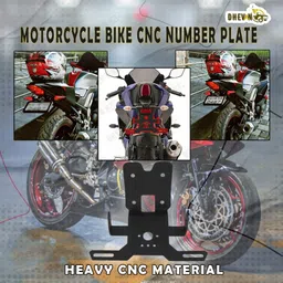 dhevan TT-H Tail tidy/fender Eliminator for Yamaha R15 V3/V4/R15S/R15M Bike Number Plate-picture-39
