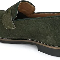 big fox Suede Leather Penny Loafers For Men image 4