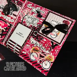 kreative crafts Envelope Fold Card for Anniversary (Non-Customised) Greeting Card image 3