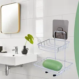 kyaso Stainless Steel Wall Shelf image 2