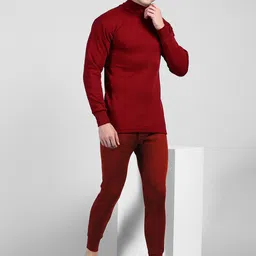 Lux Cottswool High-Neck Wool Thermal Tops image 5