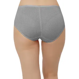 Bella Voste Pack Of 3 Micro Ditsy Printed Anti Microbial Hipster Briefs image 2