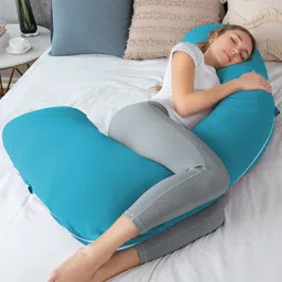 texlux Microfibre Solid Pregnancy Pillow Pack of 1 image 2