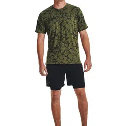 UNDER ARMOUR Printed Relaxed-Fit RUSH Energy Short Sleeves T-shirt image 4