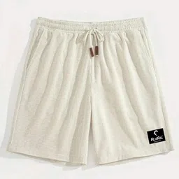 flicfol Pack of 2 Self Design Men Multicolor Regular Shorts image 4