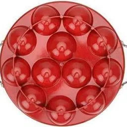 padchaaya Non Stick 12 Cavity Appam Patra/Appam Maker With Lid with Lid 0.5 L capacity 23 cm diameter image 3