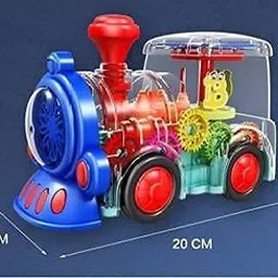 mega star Concept Musical and 3D Lights Kids Transparent Car, Toy for 2-5 Year Kids (3D Musical & Light Engine) image 5