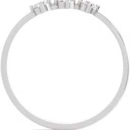 Sparkles Certified Lab Grown Diamond 14kt White Gold ring image 3