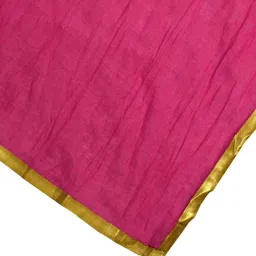 A.T.U.N. Girls Magenta & Green Embellished Ready to Wear Lehenga & Blouse With Dupatta image 5