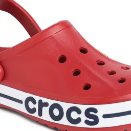 Crocs Unisex Maroon & Navy Blue Clogs Sandals image 3