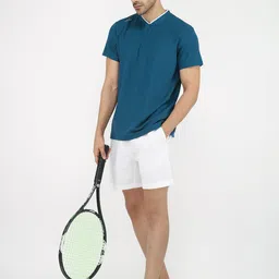 DIDA Men V-Neck Dri-FIT Pockets T-shirt image 5