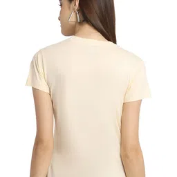 Fabflee Pack Of 4 Typography Printed Cotton T-shirts image 5