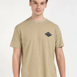 Tommy Hilfiger Men Typography Printed Round Neck Cotton Relaxed Fit T-shirt image 3