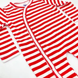 BAESD Infants Pack of 2 Striped Cotton Rompers image 5