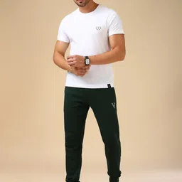 van heusen innerwear Van Heusen Men Cotton Mid Rise Joggers image 2