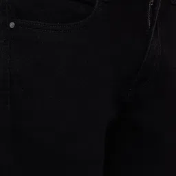 WROGN Men Black Slim Fit Stretchable Jeans image 5