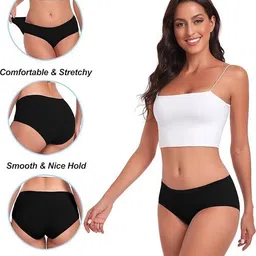 molasus Pack of 6 Women Hipster Multicolor Panty image 4