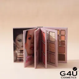 g4u Makeup Book with 60+ Shades | Eyeshadow, Blush, Highlighter & More image 3