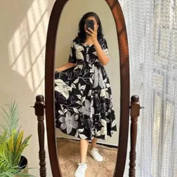 lirath Printed Viscose Rayon Stitched Anarkali Gown image 4