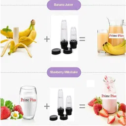 prime plus Small Bullet Juicer Jar for Mixer Grinder ABS Plastic Mixer Juicer Jar image 5