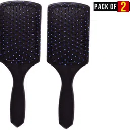 sandip Square Paddle Hair Brushes for Women Men and Kids-pack of 2-picture-25
