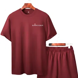 jazira Tshirt Chino Shorts Co-ords Set-picture-13