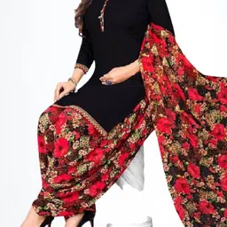 thira Unstitched Crepe Salwar Suit Material Printed-picture-25