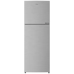 Haier 240 Litres 2 Star Frost Free Double Door Refrigerator with Turbo Icing (HRF-2902EBS-P, Brushline Silver)-image-17