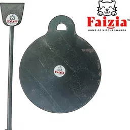 faizia Tawa Brand Iron Tawa for Dosa/Roti Leight Weight Tawa 1KG Tawa 1.2 cm diameter-picture-48
