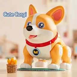 khilona ghar Walking Dog Toy – Musical, Light-Up, Interactive Fun for Kids image 3