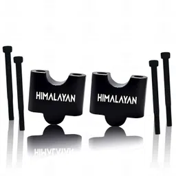 moto genius Adjustable Handle Riser for Himalayan | Boosts Comfort & Control Handlebar Riser Kit image 5