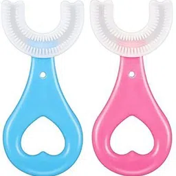 cv sales Silicon Tooth Brush for 2-6 Years Kids Cleaning Gums Soft Toothbrush (PACK OF 2) Soft Toothbrush-picture-19
