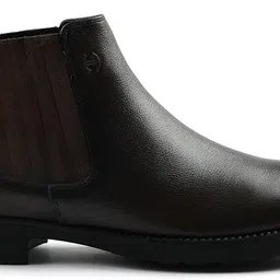 liberty Healers J757-01 Casual Non Lacing Boot With Nappa Leather Outsole Chelsea Boots For Men image 3