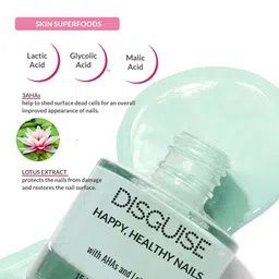 DISGUISE Happy Healthy Gel Nail Polish with AHAs & Lotus Extract 9ml - Grape Shake 108 image 5