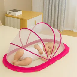 ya enterprise T tent crib white and pink HDPE - High Density Poly Ethylene Washable Kids Mosquito Net-picture-17