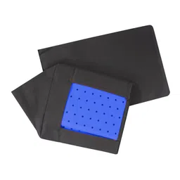 prettykrafts Set Of 3 Blue & Black Printed Foldable Shirt Stacker Organizers image 4