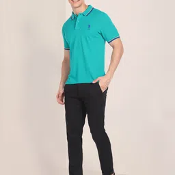 U.S. Polo Assn. Polo Collar Pure Cotton Slim Fit T-shirt image 5