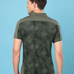 Technosport Men Polo Collar UPF50+ Slim Fit T-shirt image 5