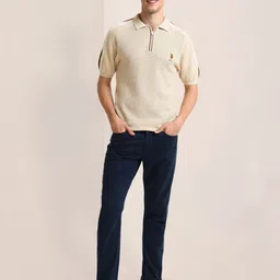 U.S. Polo Assn. Men Polo Collar Slim Fit T-shirt image 4