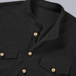 eyebogler Men Striped Cotton Blend Straight Kurta image 3