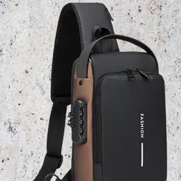 ProArch WomenBuzz Crossbody Massenger Bag Shoulder Strap With with Lock USB Charging Waist bag-picture-18