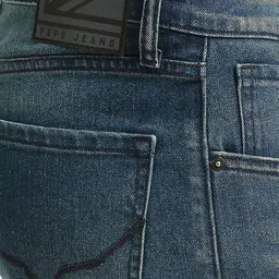 Pepe Jeans Men Slim Fit Clean look Light Fade Stretchable Jeans image 5