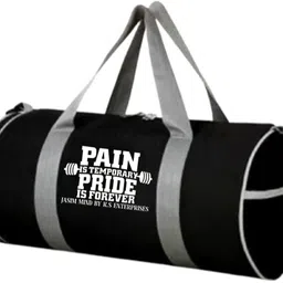 k.s enterprises 20 L Gym Duffel Bag - premium quality sports bag with separate shoe compartment water resistant - Grey-picture-10
