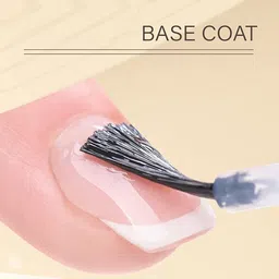 arcanuy New high glossy super base top coal nail polish transparent image 3