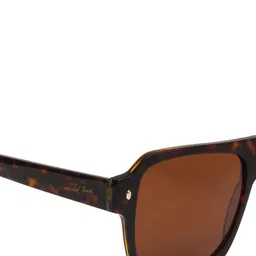 Ted Smith Unisex Aviator Sunglasses with Polarised and UV Protected Lens image 2