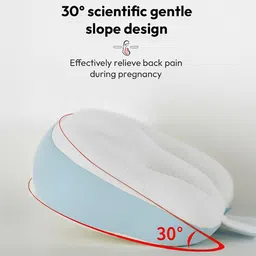 staranddaisy Cotton Pregnancy Pillow Pack of 1 Solid image 4