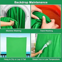 Classyfit SOLUTIONS 6x8ft Regular Green Screen Backdrop Background Photo Videos YouTube Reflector image 5