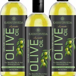 kayayurveda Cold Pressed Olive Oil for Face, Body & Hair | For Strong Healthy Hair-picture-10