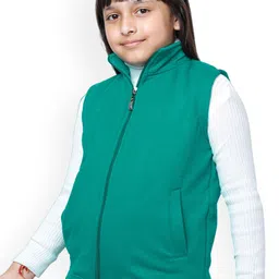 BAESD Girls Pack Of 3 Mock Collar Lightweight Crop Bomber image 4